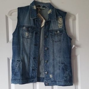 Women's Jean Vest